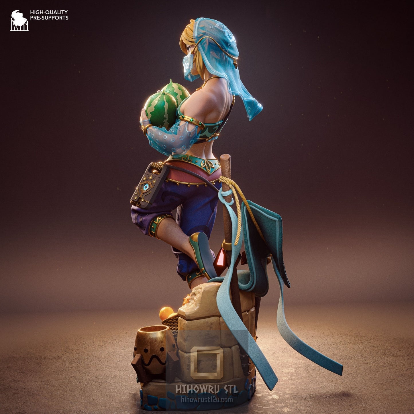 5307 Gerudo Link - The Legend of Zelda - STL 3D Print Files