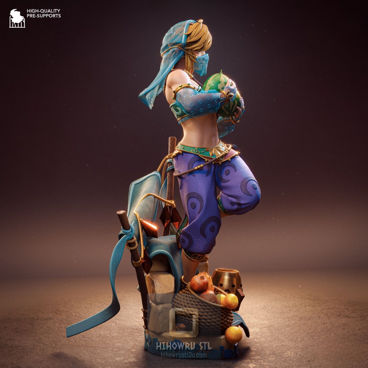 5307 Gerudo Link - The Legend of Zelda - STL 3D Print Files