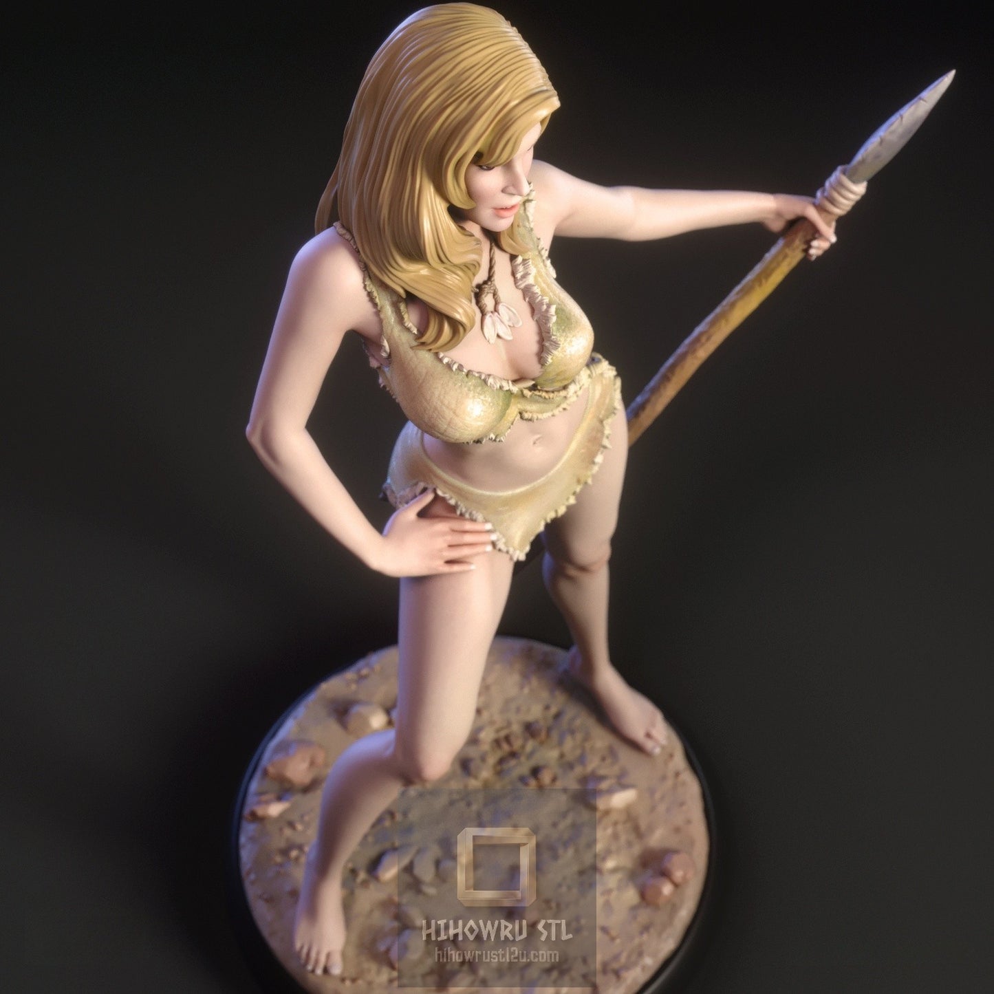 5076 Loana NSFW - One Million Years B.C. - STL 3D Print Files