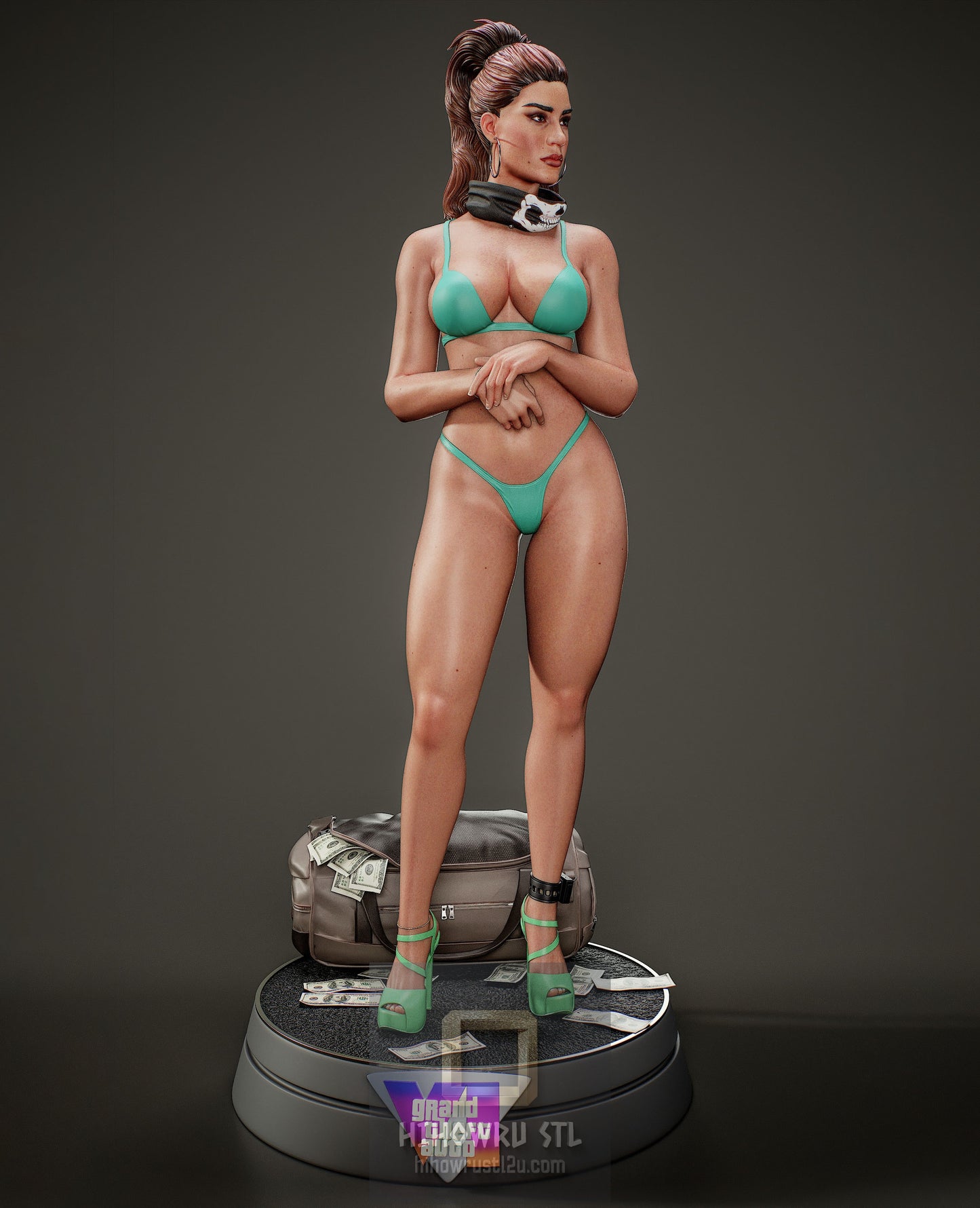 5035 Lucia Caminos NSFW - GTA - STL 3D Print Files