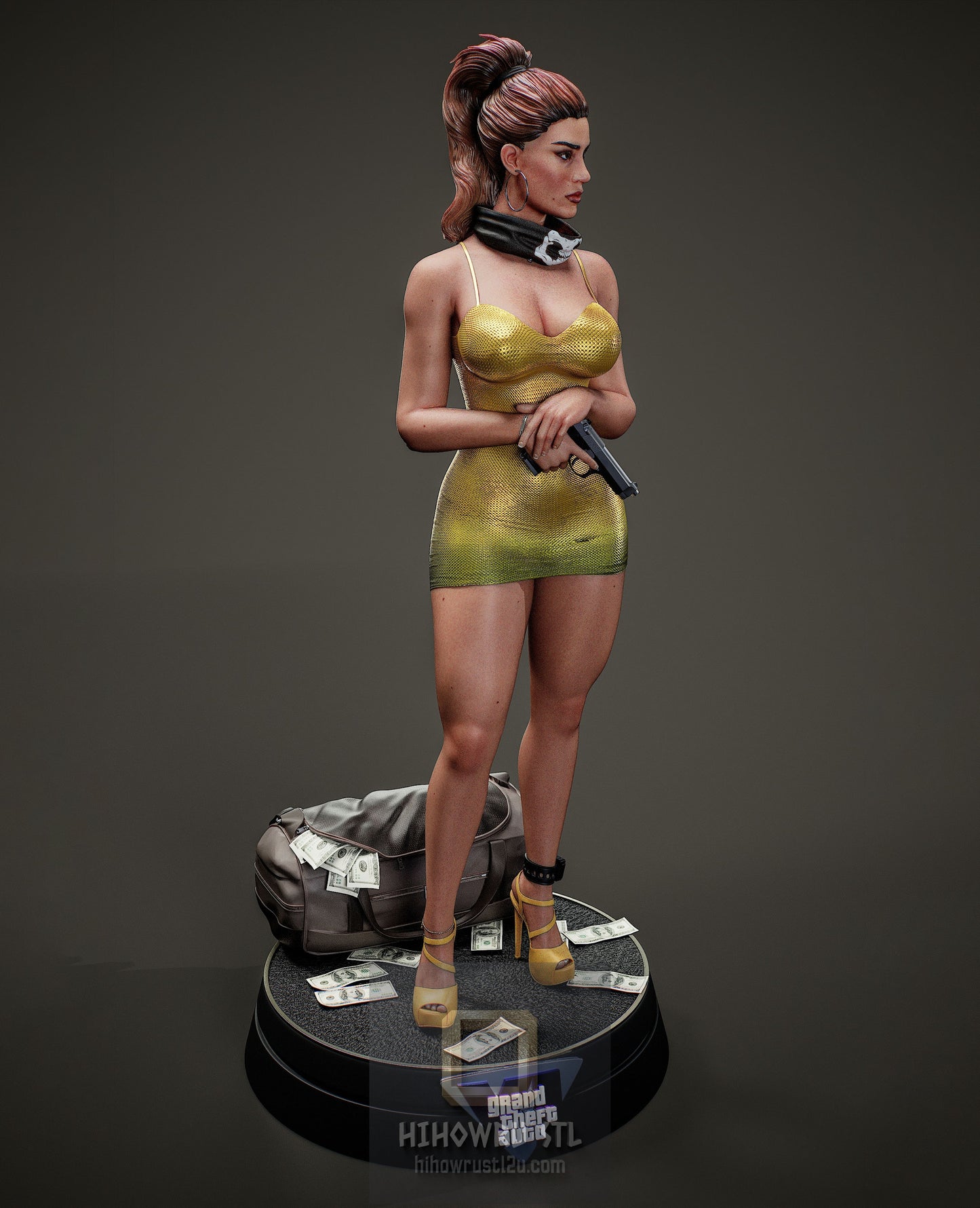 5035 Lucia Caminos NSFW - GTA - STL 3D Print Files