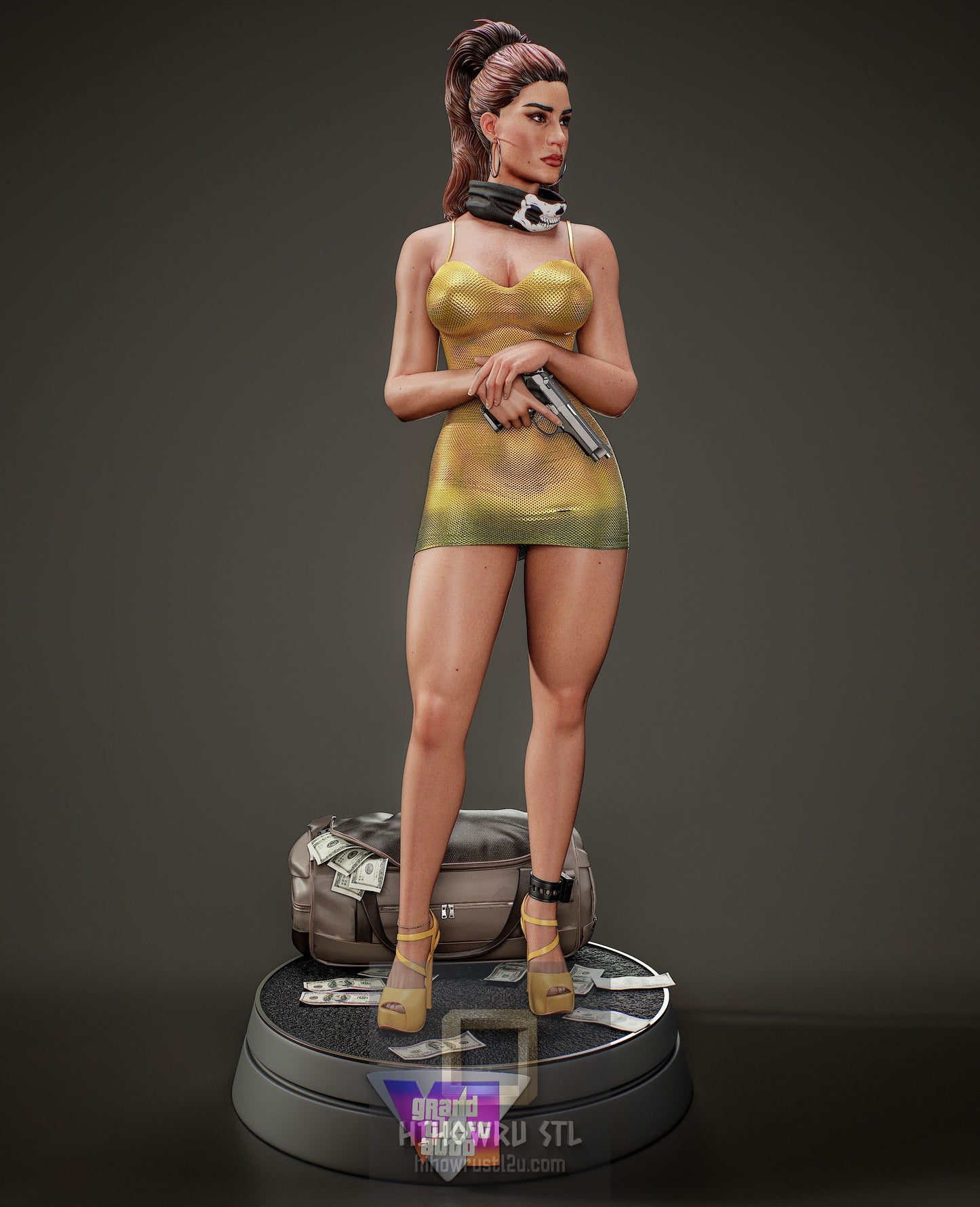 5035 Lucia Caminos NSFW - GTA - STL 3D Print Files