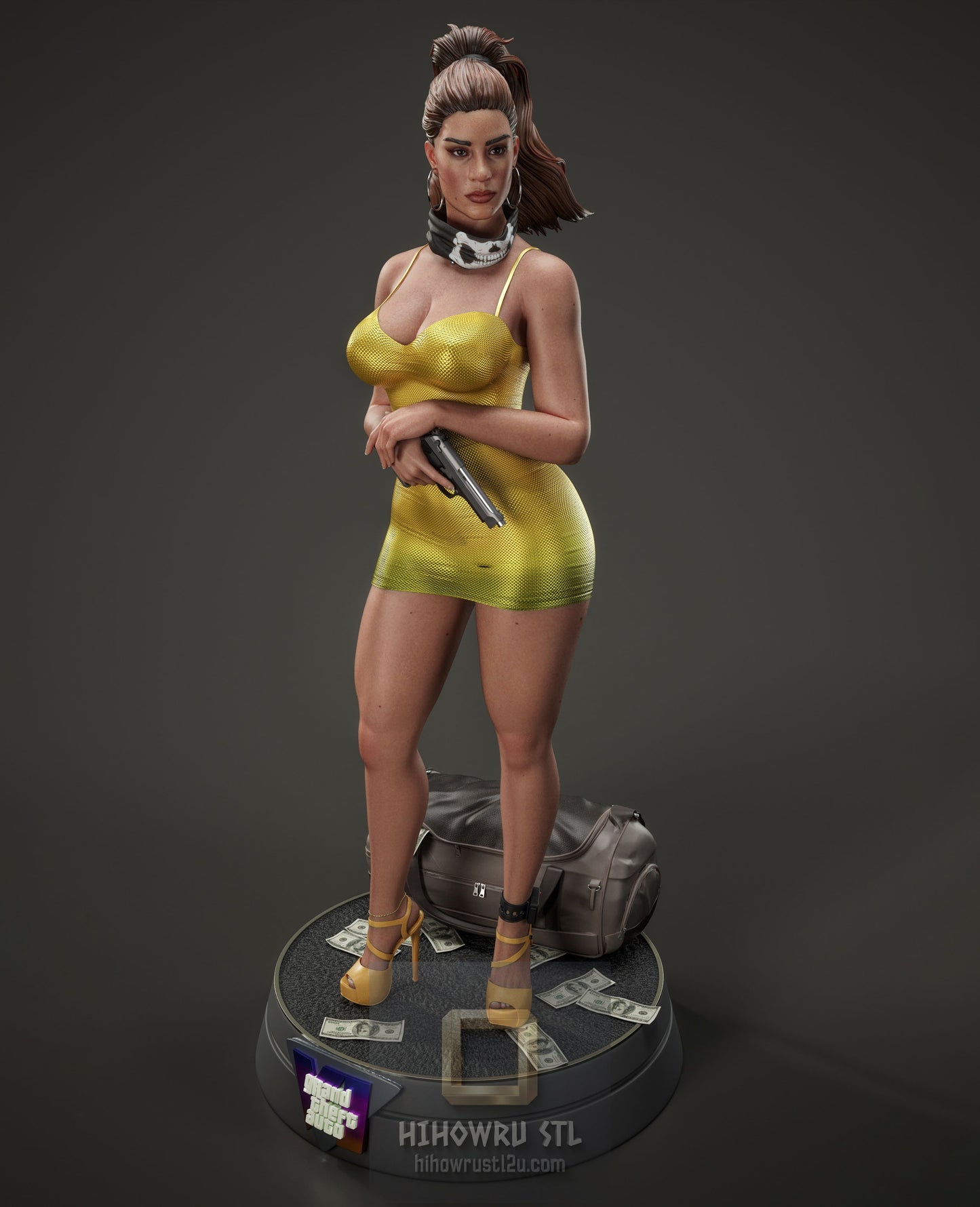5035 Lucia Caminos NSFW - GTA - STL 3D Print Files