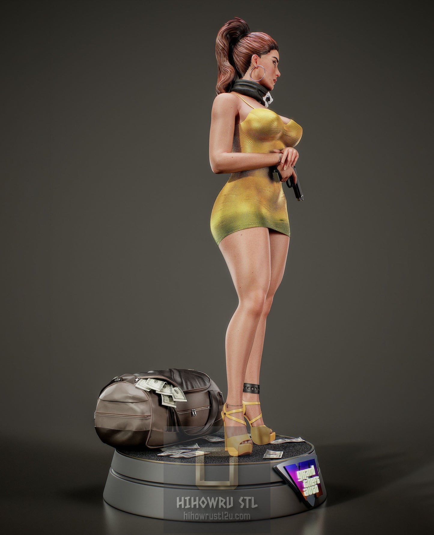 5035 Lucia Caminos NSFW - GTA - STL 3D Print Files
