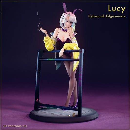 3063 Lucy - Cyberpunk Edgerunners - STL 3D Print Files