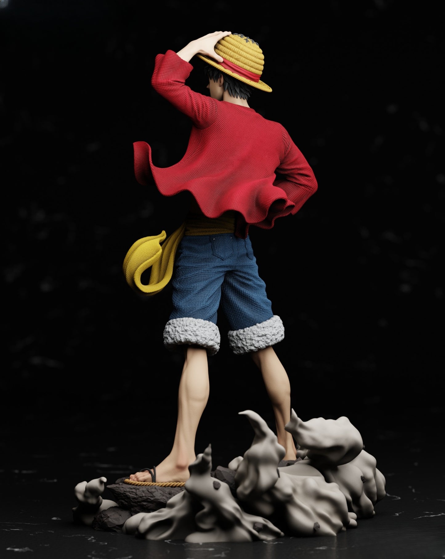 3062 Monkey D. Luffy - One Piece - STL 3D Print Files