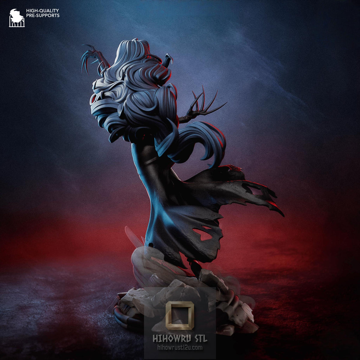 5628 Lust - Fullmetal Alchemist - STL 3D Print Files