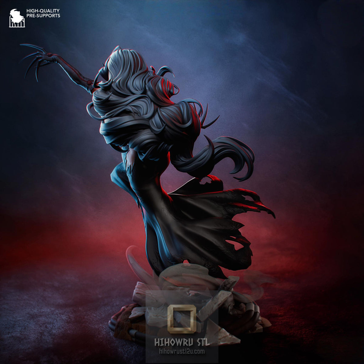 5628 Lust - Fullmetal Alchemist - STL 3D Print Files