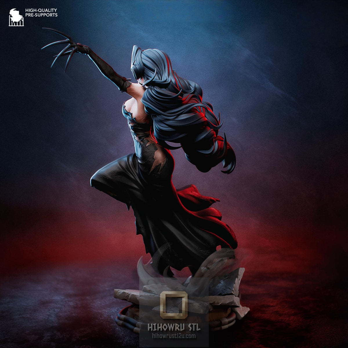 5628 Lust - Fullmetal Alchemist - STL 3D Print Files