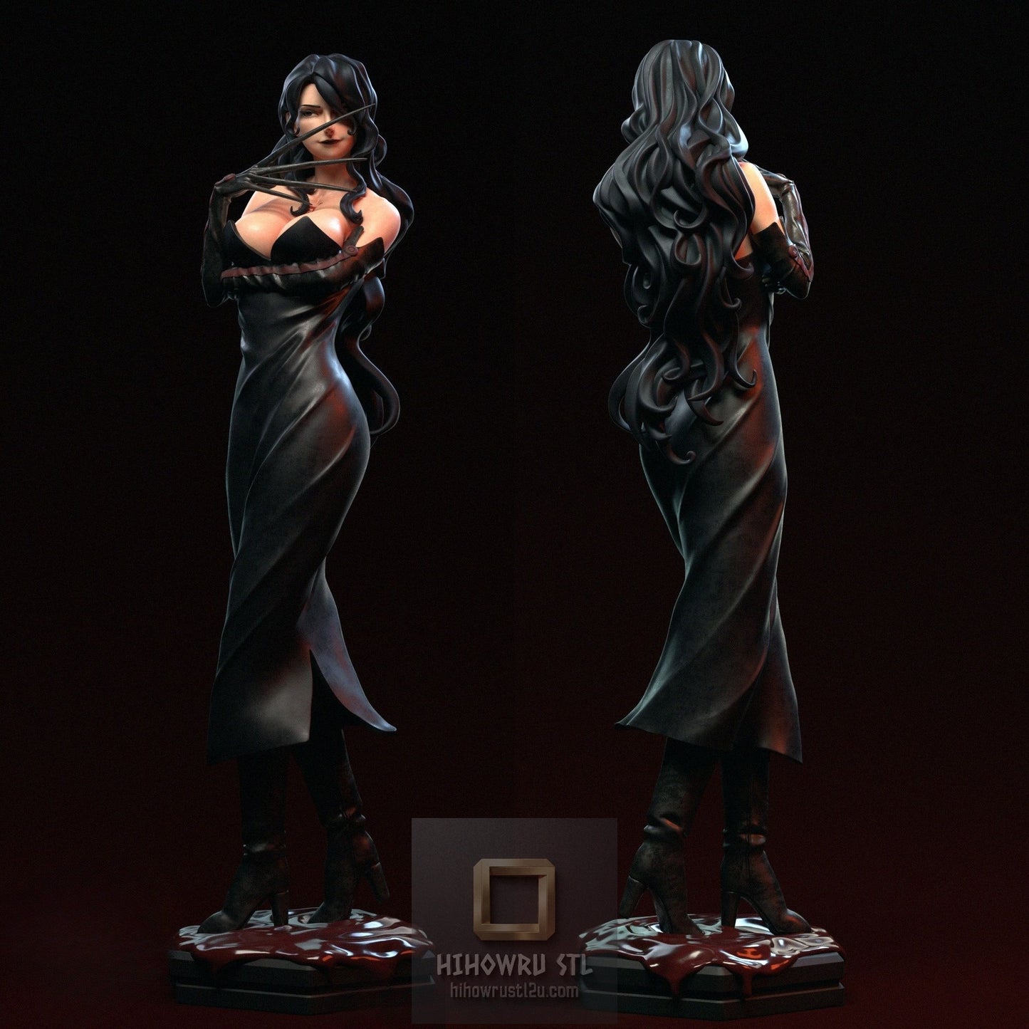 5071 Lust - Fullmetal Alchemist - STL 3D Print Files