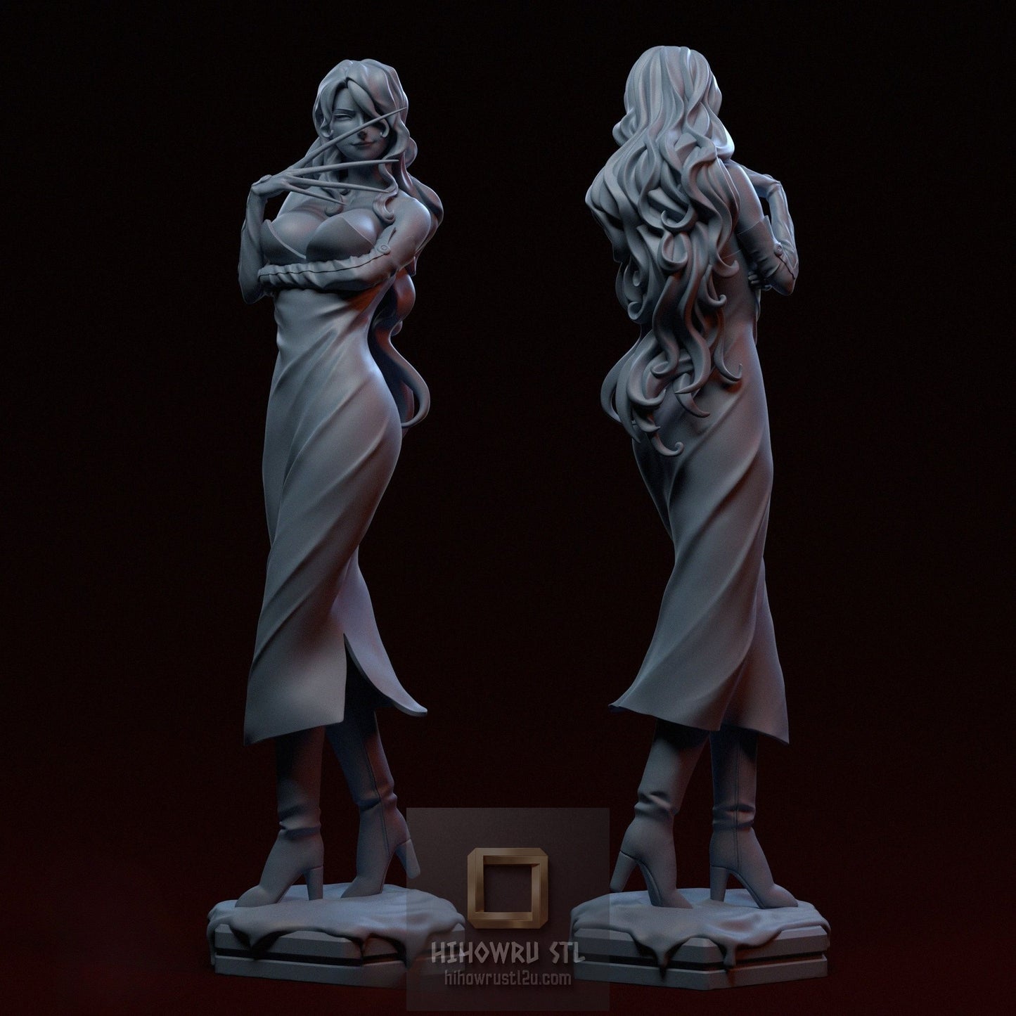 5071 Lust - Fullmetal Alchemist - STL 3D Print Files