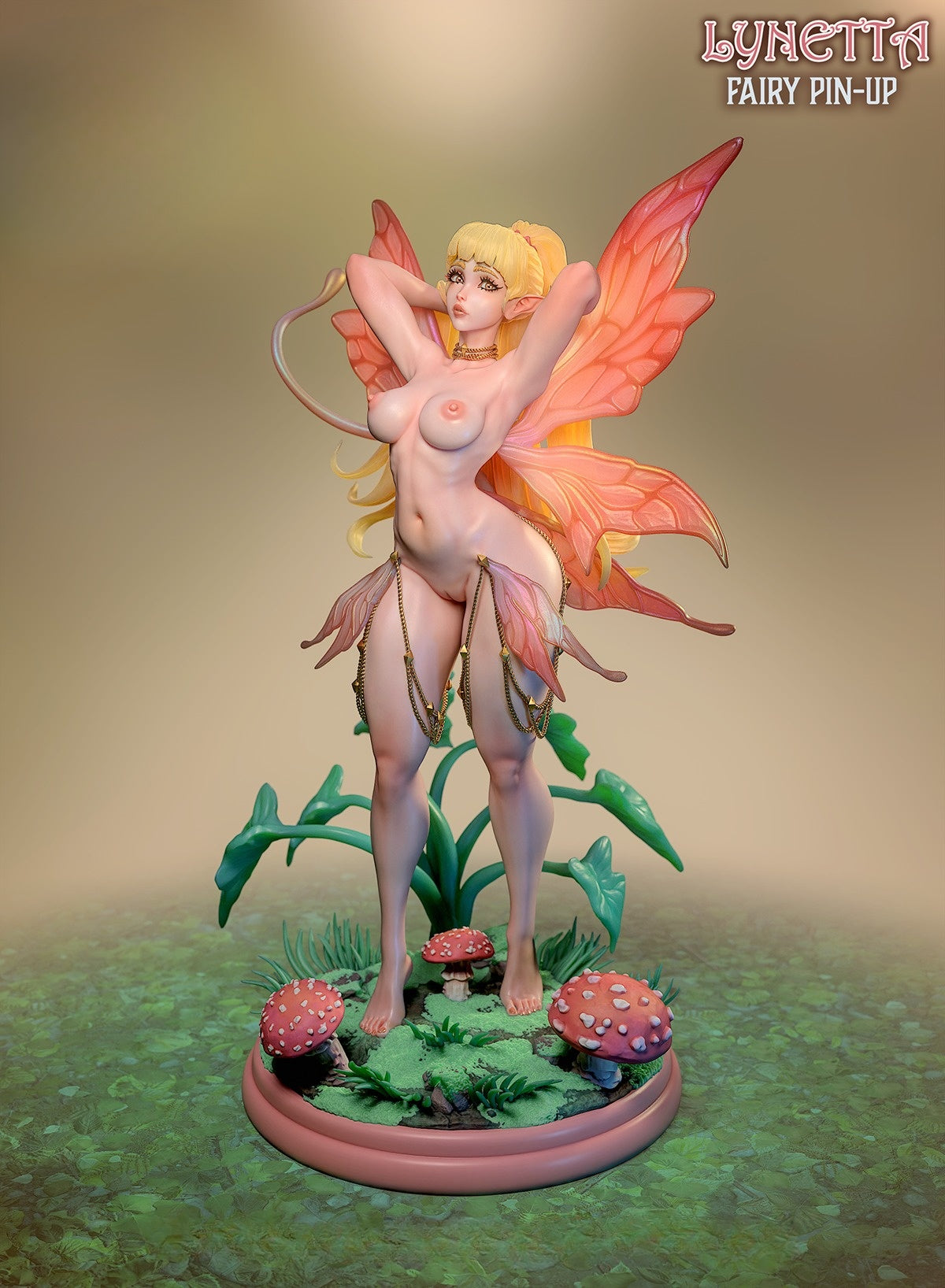 3473 Lynetta Fairy NSFW - STL 3D Print Files