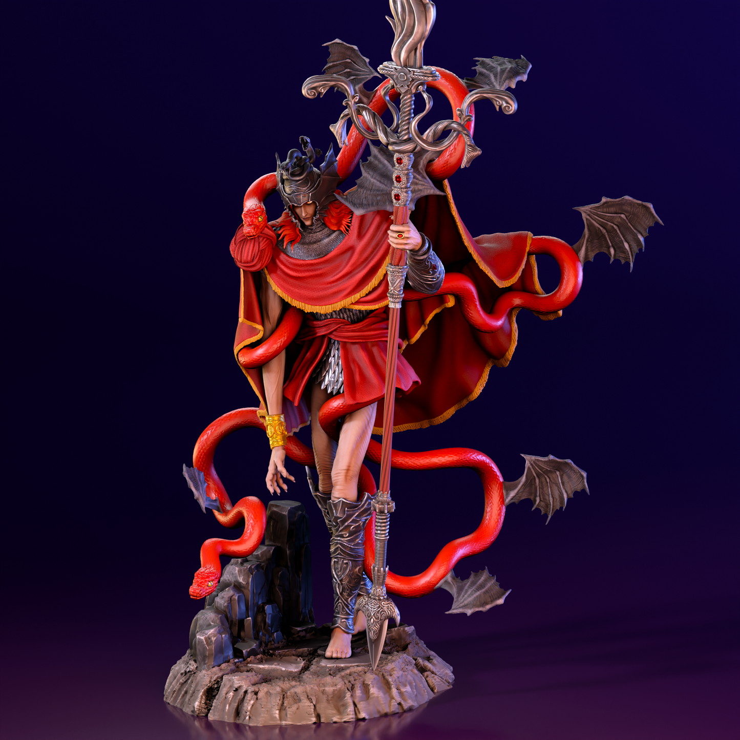 3124 Messmer the Impaler - Elden Ring - STL 3D Print Files