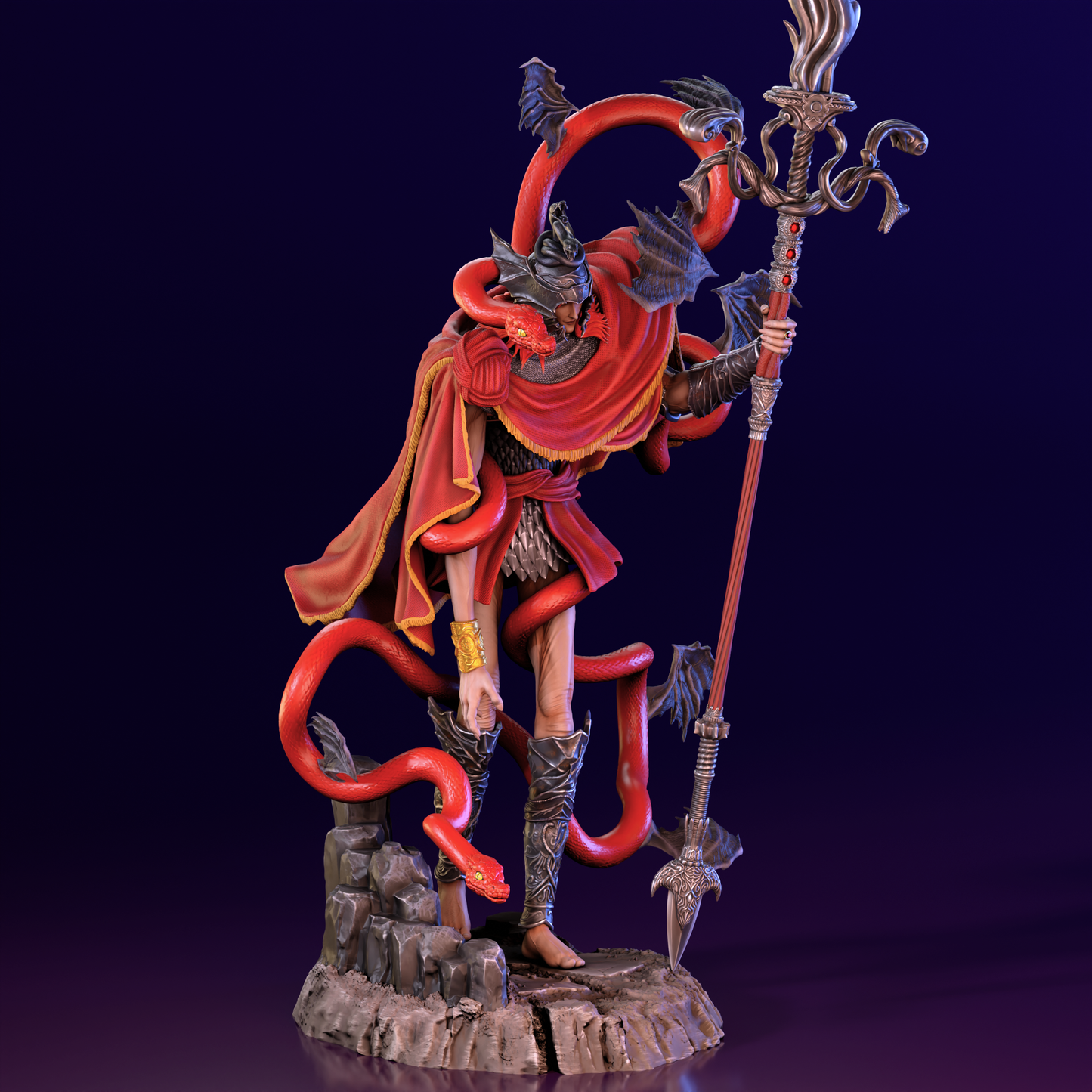 3124 Messmer the Impaler - Elden Ring - STL 3D Print Files