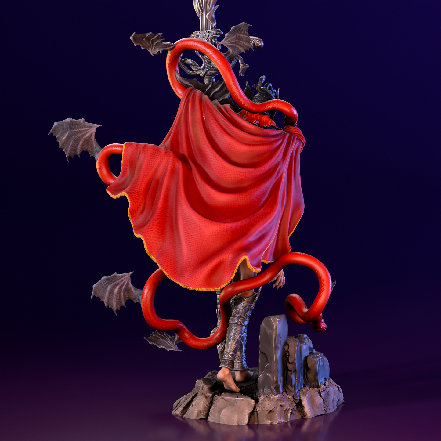 3124 Messmer the Impaler - Elden Ring - STL 3D Print Files