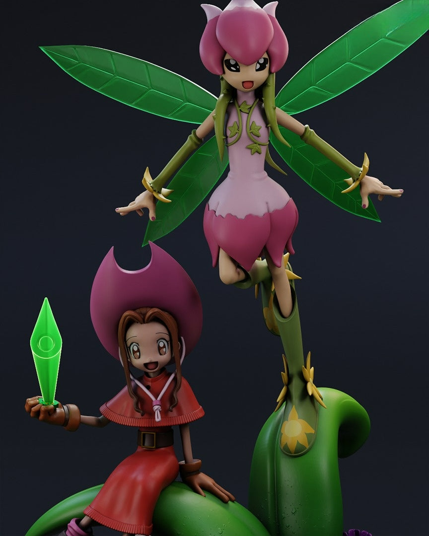 3043 Mimi Tachikawa and Lilimon - Digimon - STL 3D Print Files