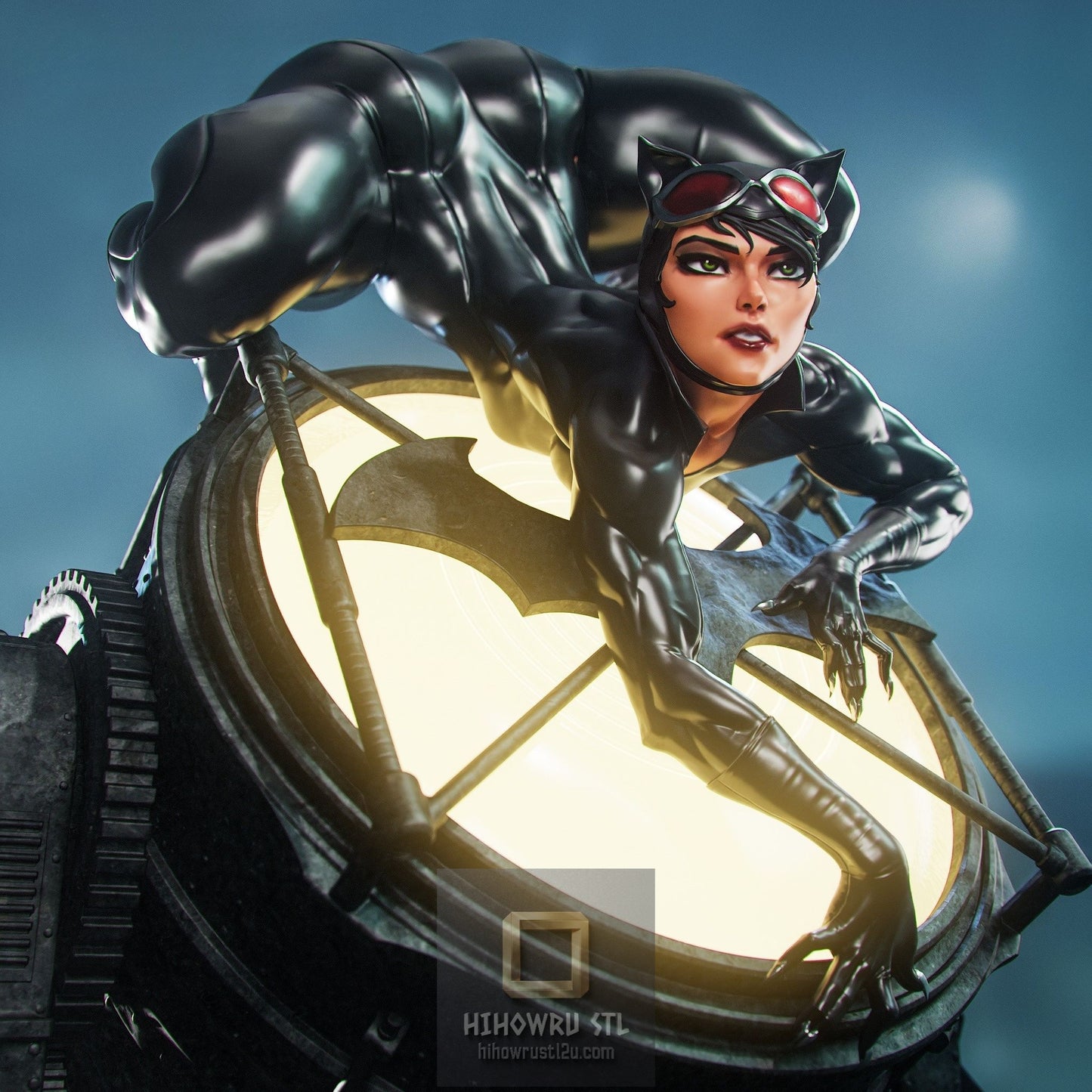 5220 Catwoman NSFW - DC COMICS - STL 3D Print Files