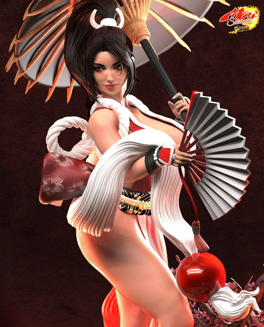 3488 Mai Shiranui - King of Fighters - STL 3D Print Files