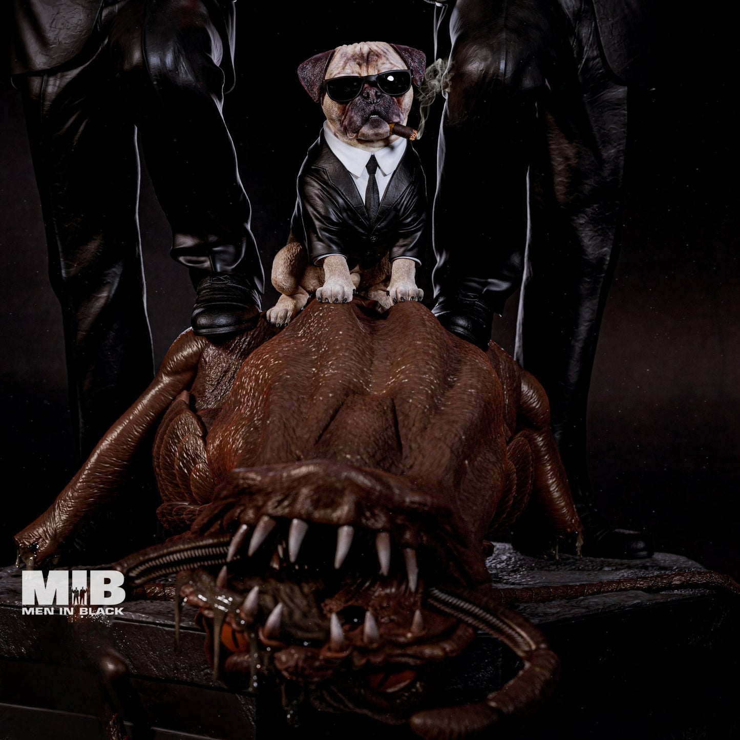 3222 Men in Black Diorama - STL 3D Print Files