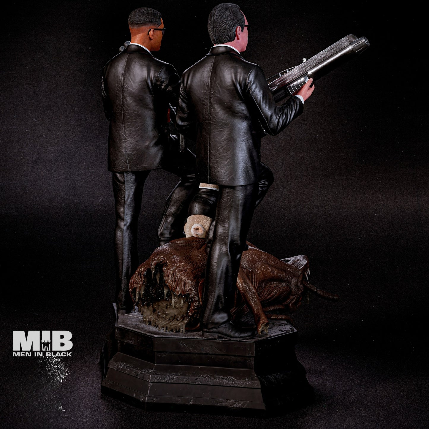 3222 Men in Black Diorama - STL 3D Print Files