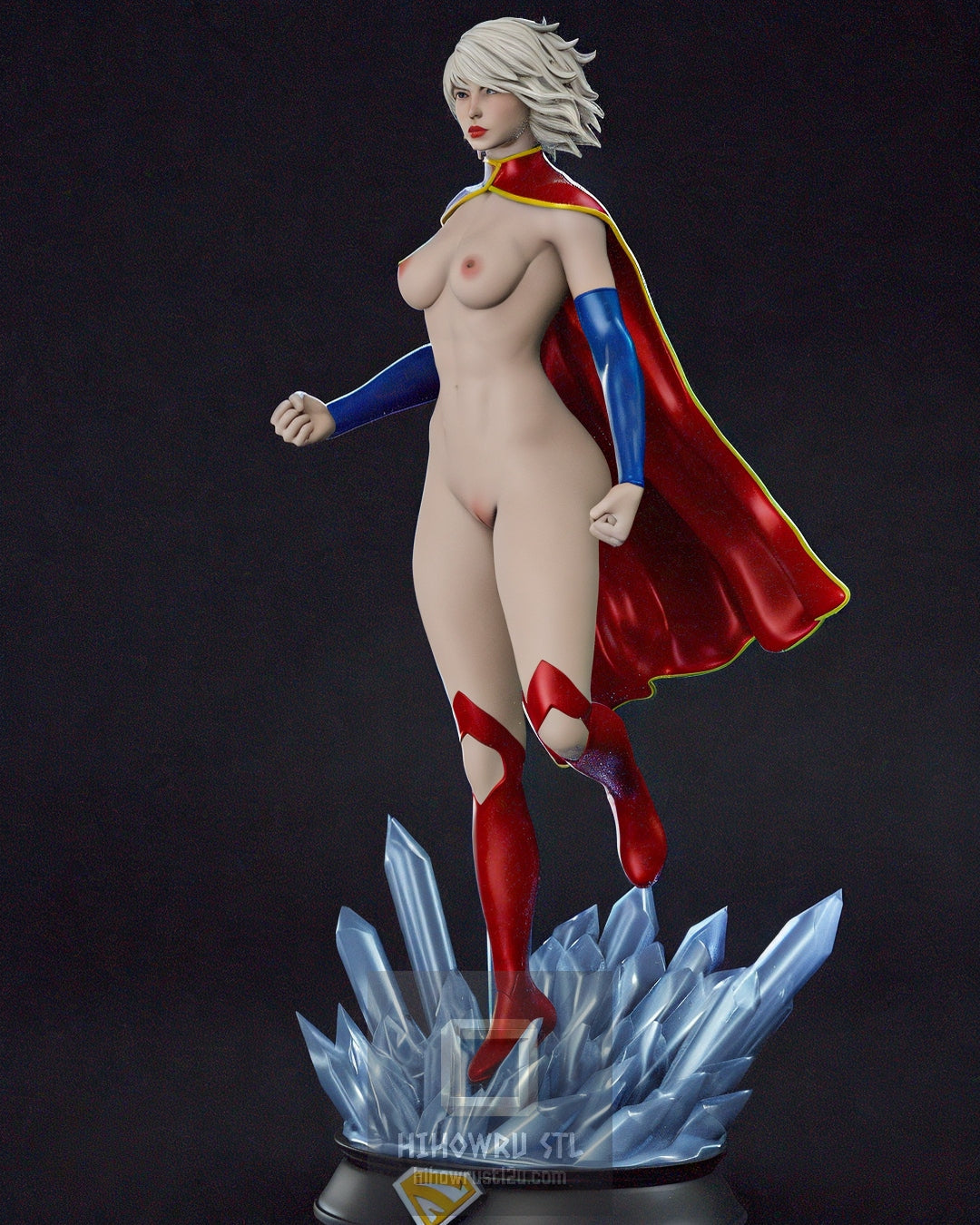 5087 Supergirl NSFW - DC Comics - STL 3D Print Files
