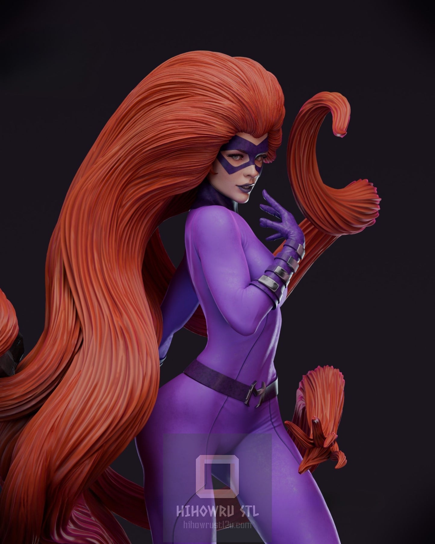 4531 Black Bolt and Medusa - Marvel Comics - STL 3D Print Files