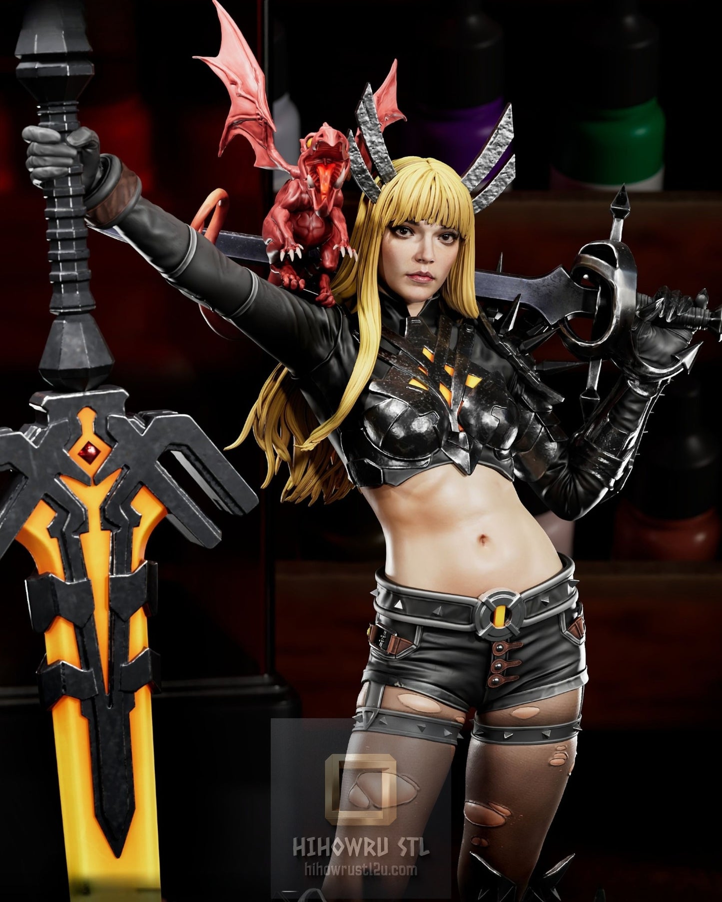 5377 Magik - X-Men - STL 3D Print Files