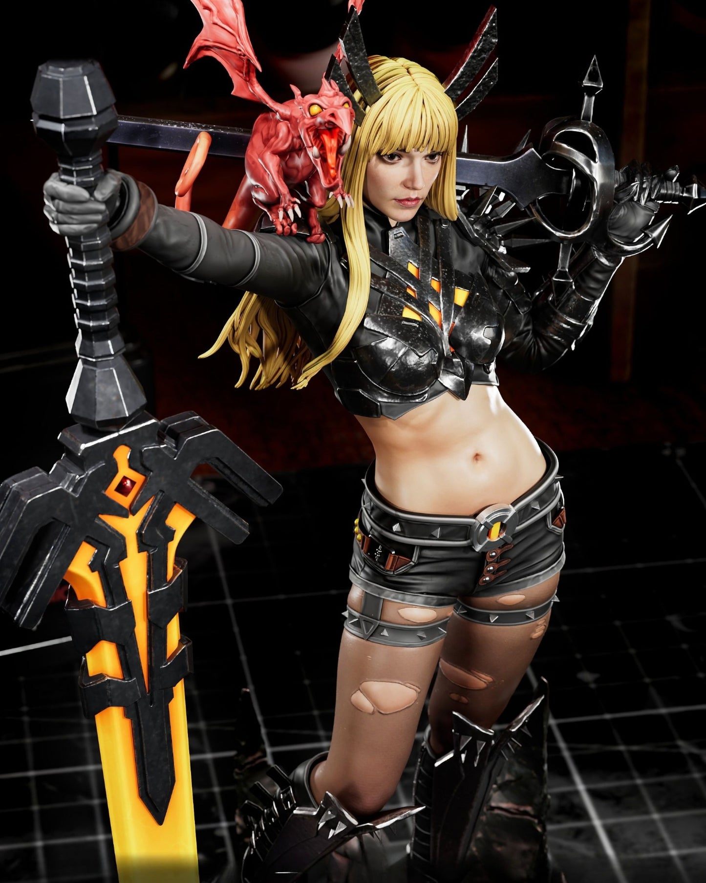 5377 Magik - X-Men - STL 3D Print Files