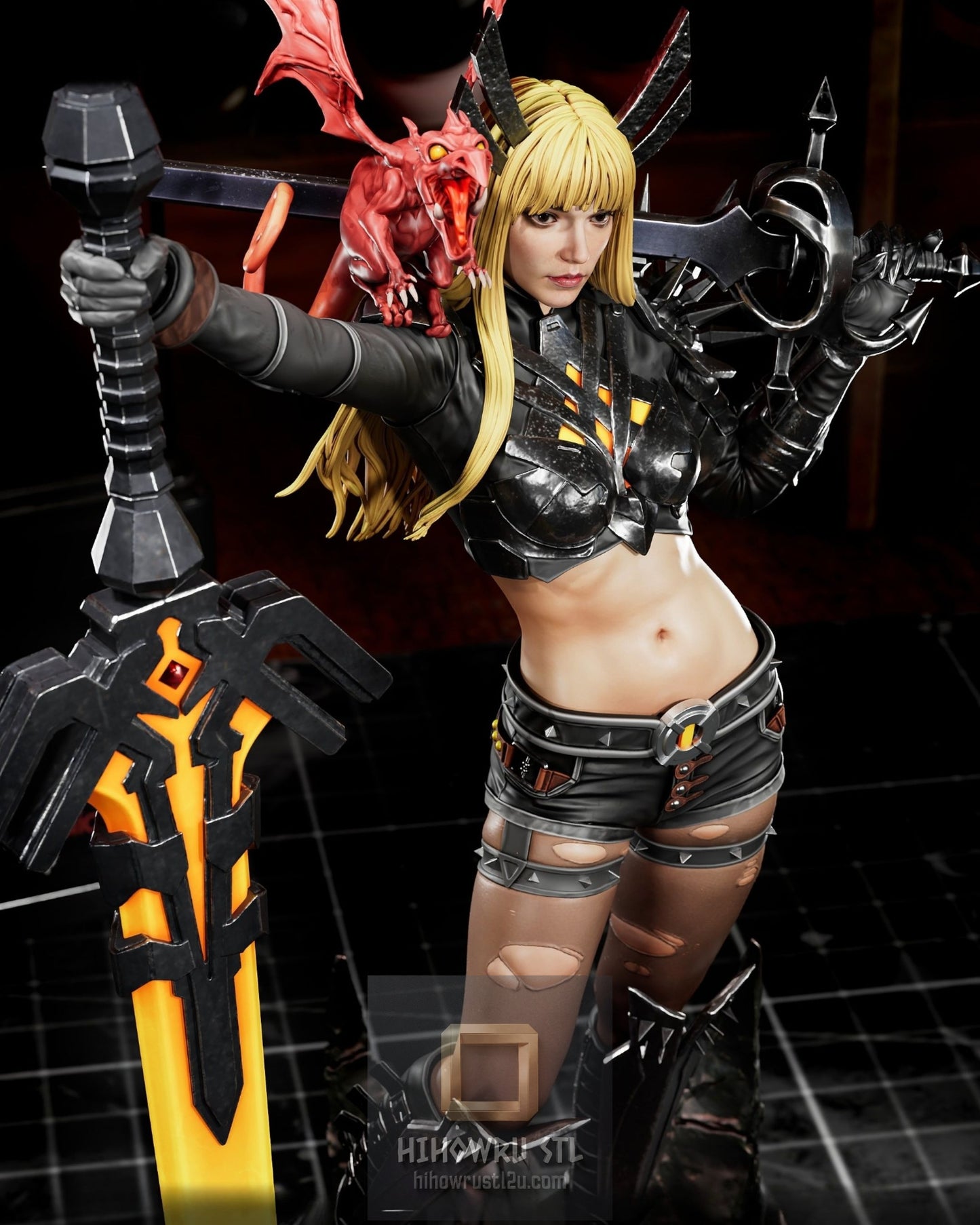 5377 Magik - X-Men - STL 3D Print Files