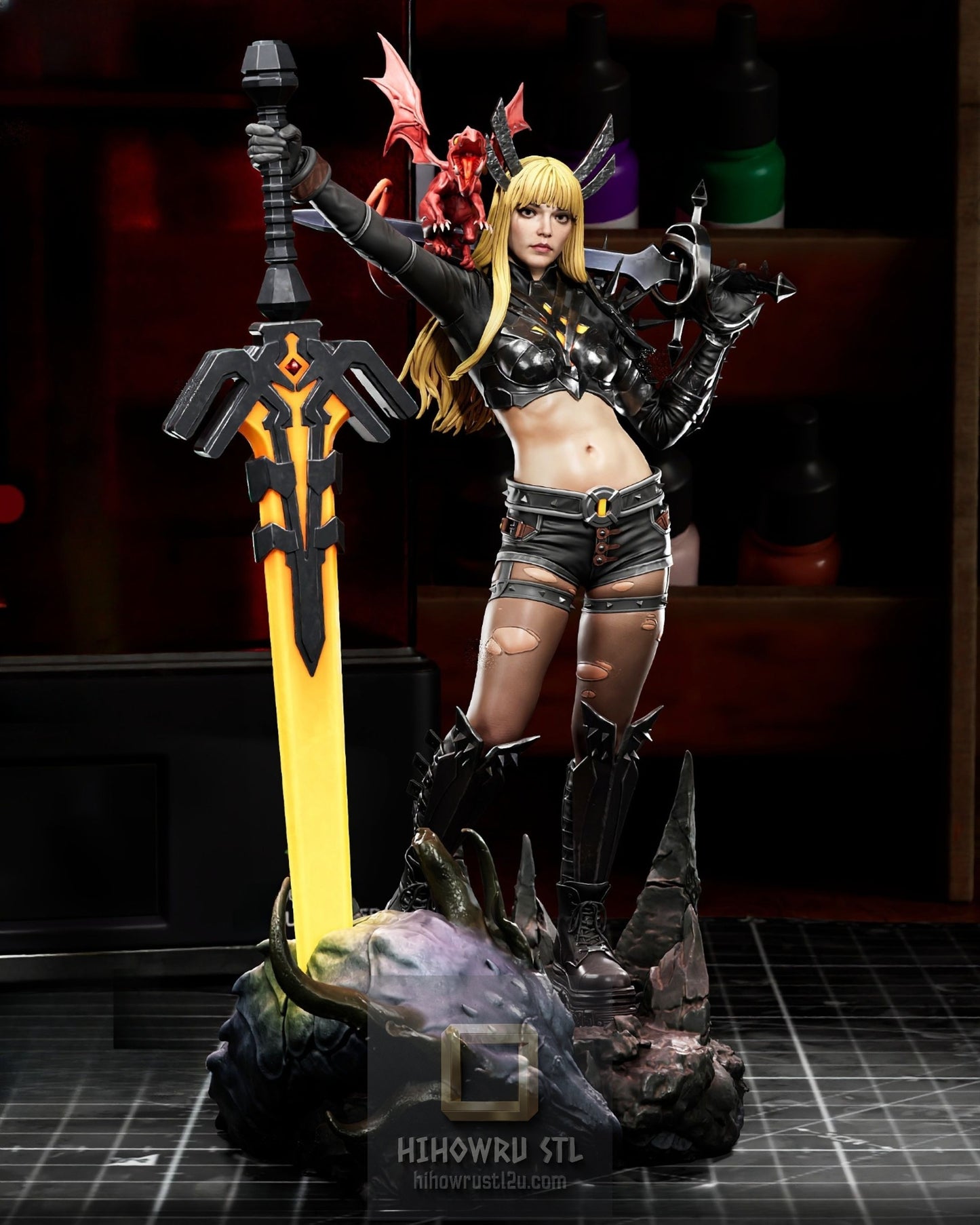 5377 Magik - X-Men - STL 3D Print Files