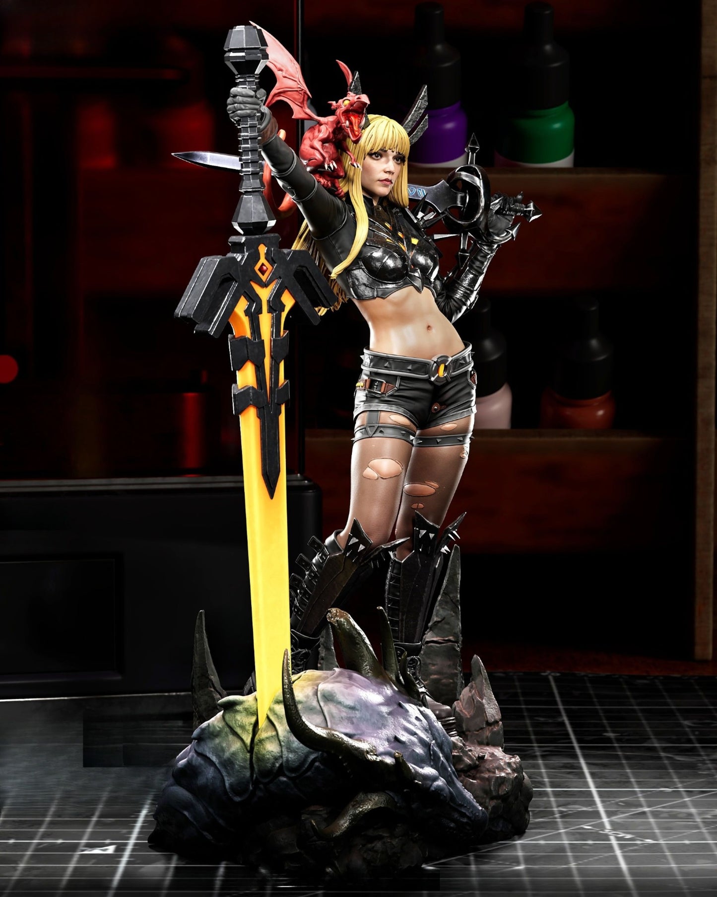 5377 Magik - X-Men - STL 3D Print Files