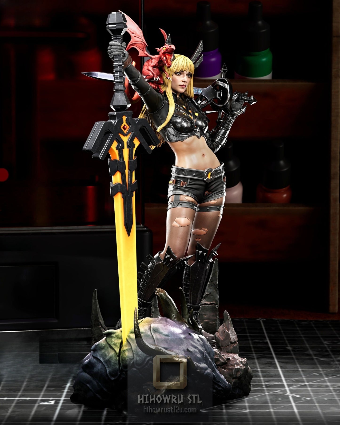 5377 Magik - X-Men - STL 3D Print Files