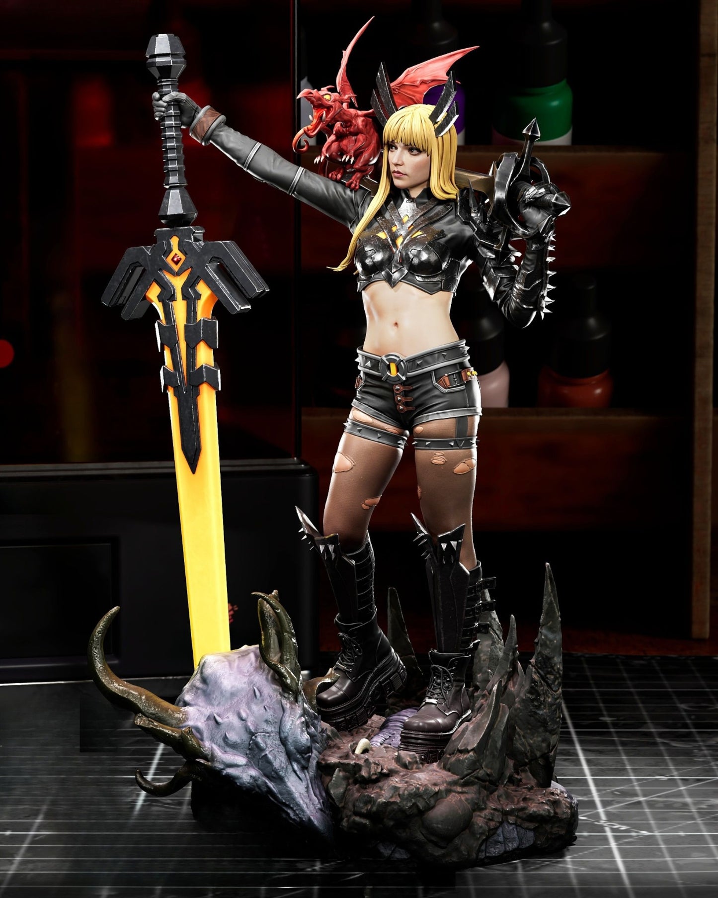 5377 Magik - X-Men - STL 3D Print Files