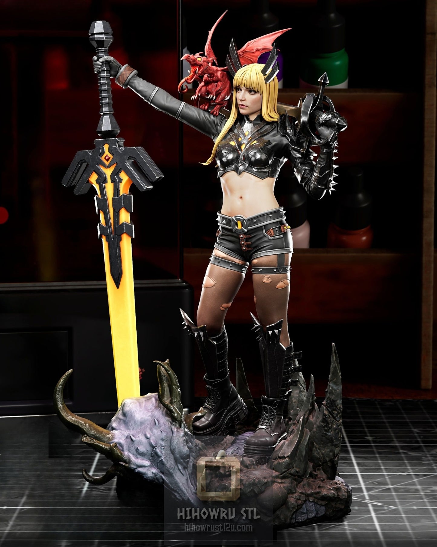 5377 Magik - X-Men - STL 3D Print Files