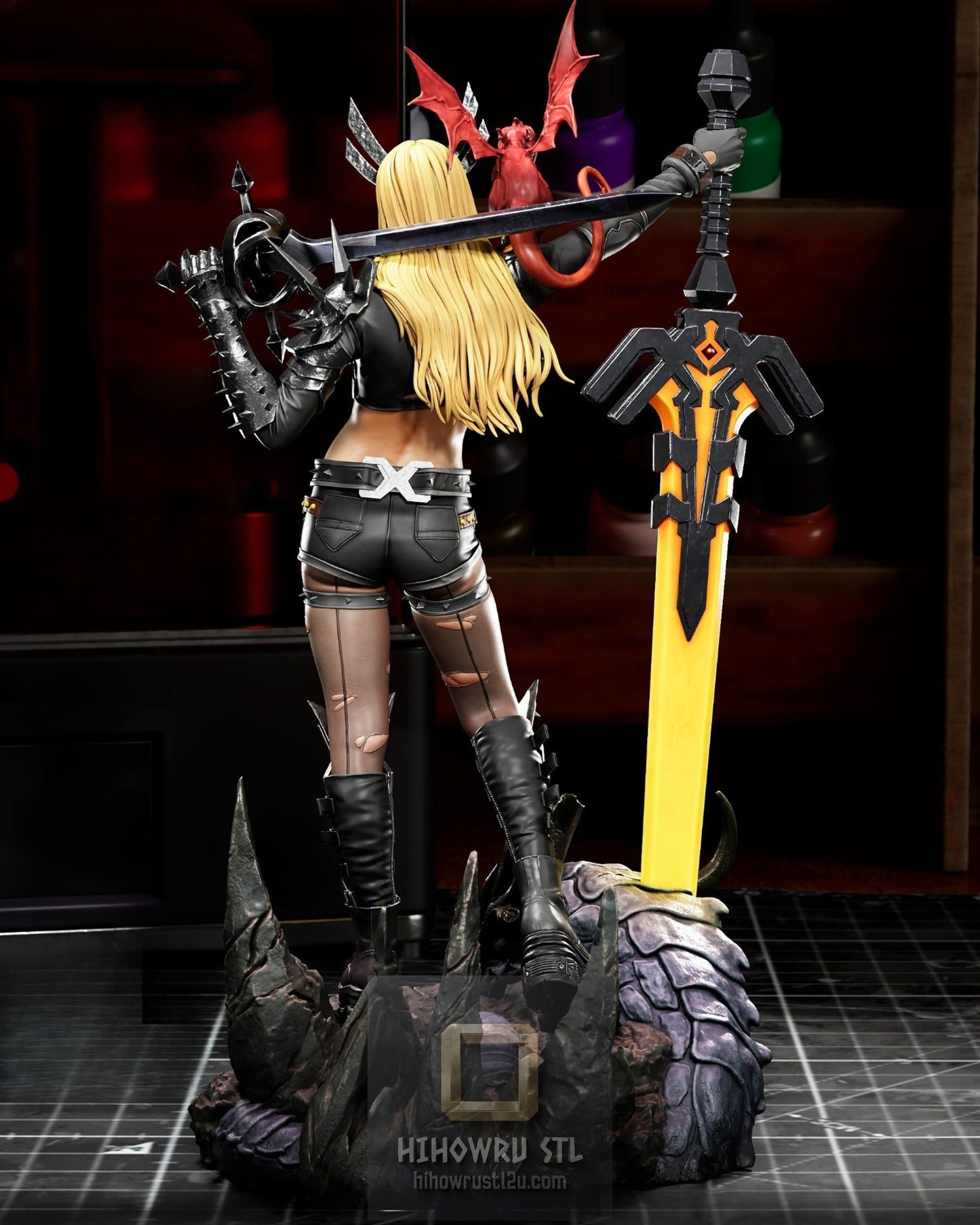 5377 Magik - X-Men - STL 3D Print Files