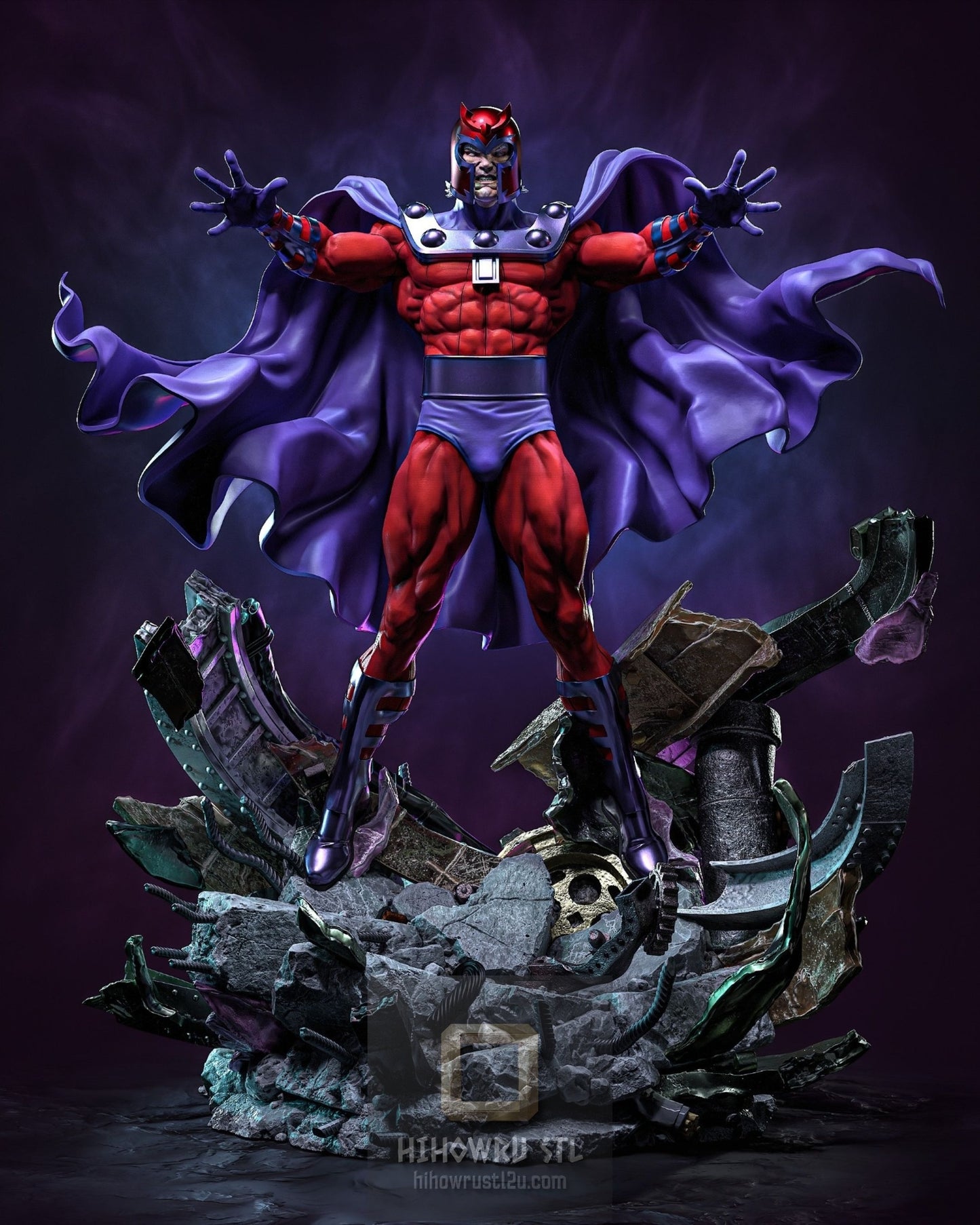 5033 Magneto - X-Men - STL 3D Print Files