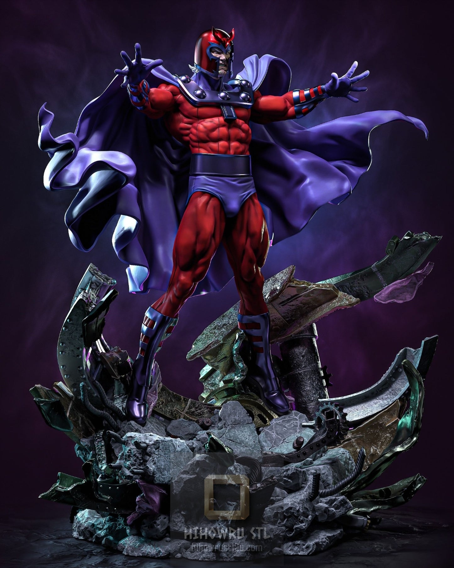 5033 Magneto - X-Men - STL 3D Print Files