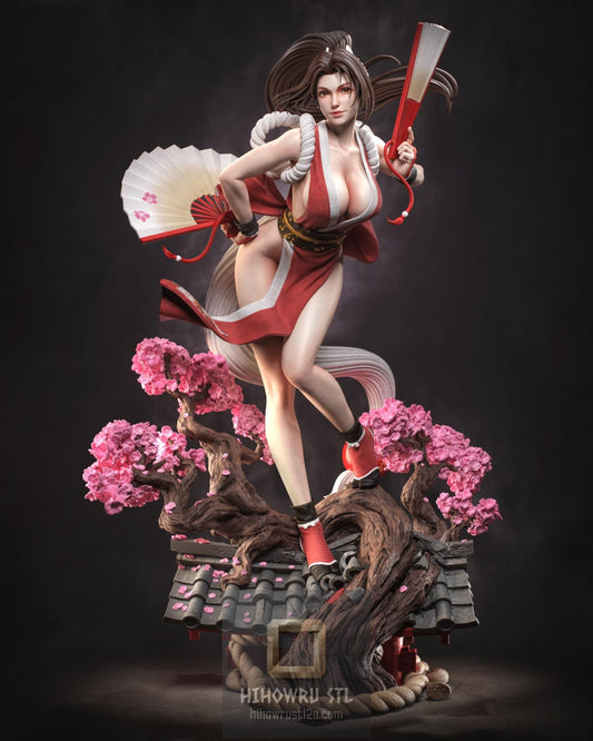 5576 Mai Shiranui - King of Fighters - STL 3D Print Files
