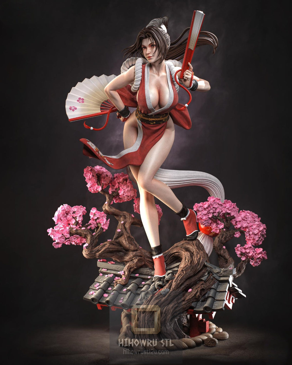 5576 Mai Shiranui - King of Fighters - STL 3D Print Files