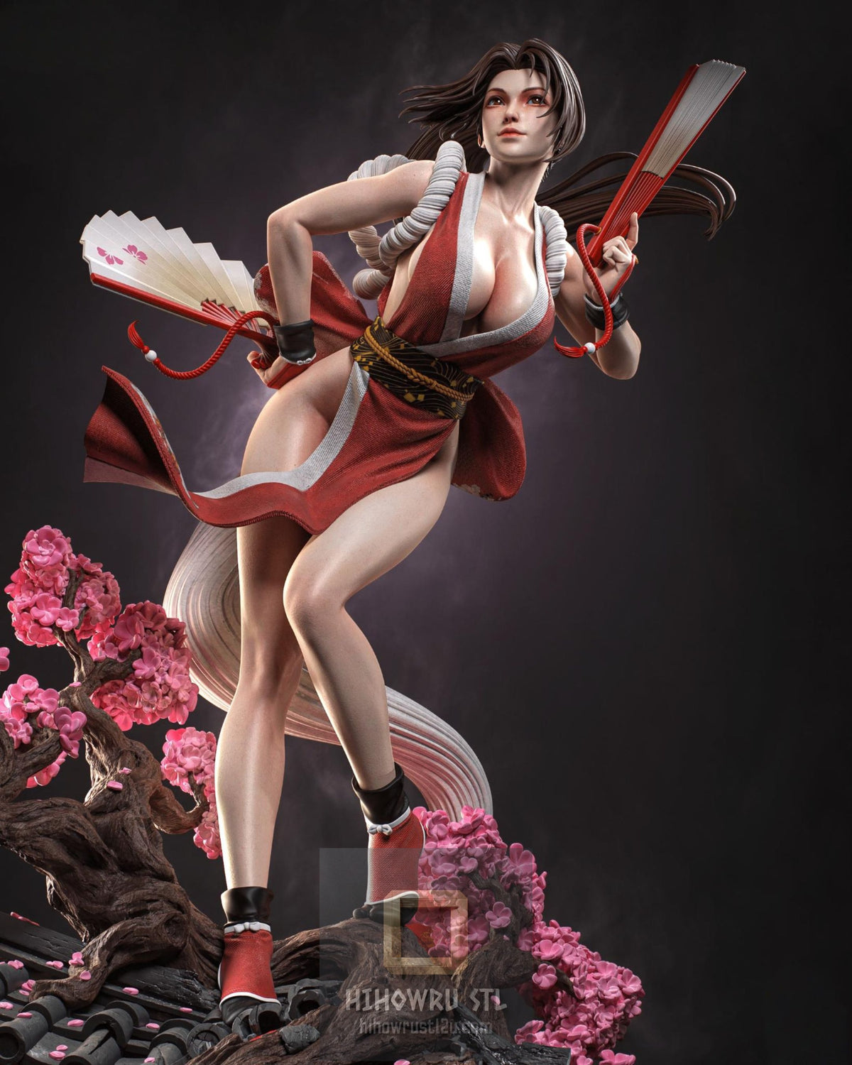 5576 Mai Shiranui - King of Fighters - STL 3D Print Files