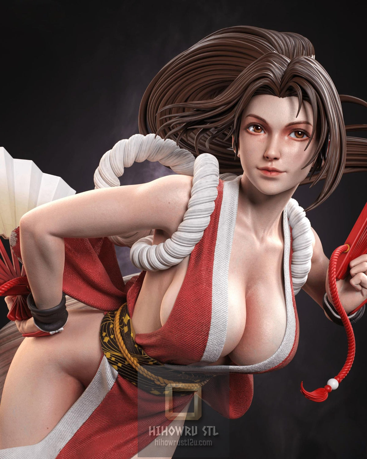 5576 Mai Shiranui - King of Fighters - STL 3D Print Files