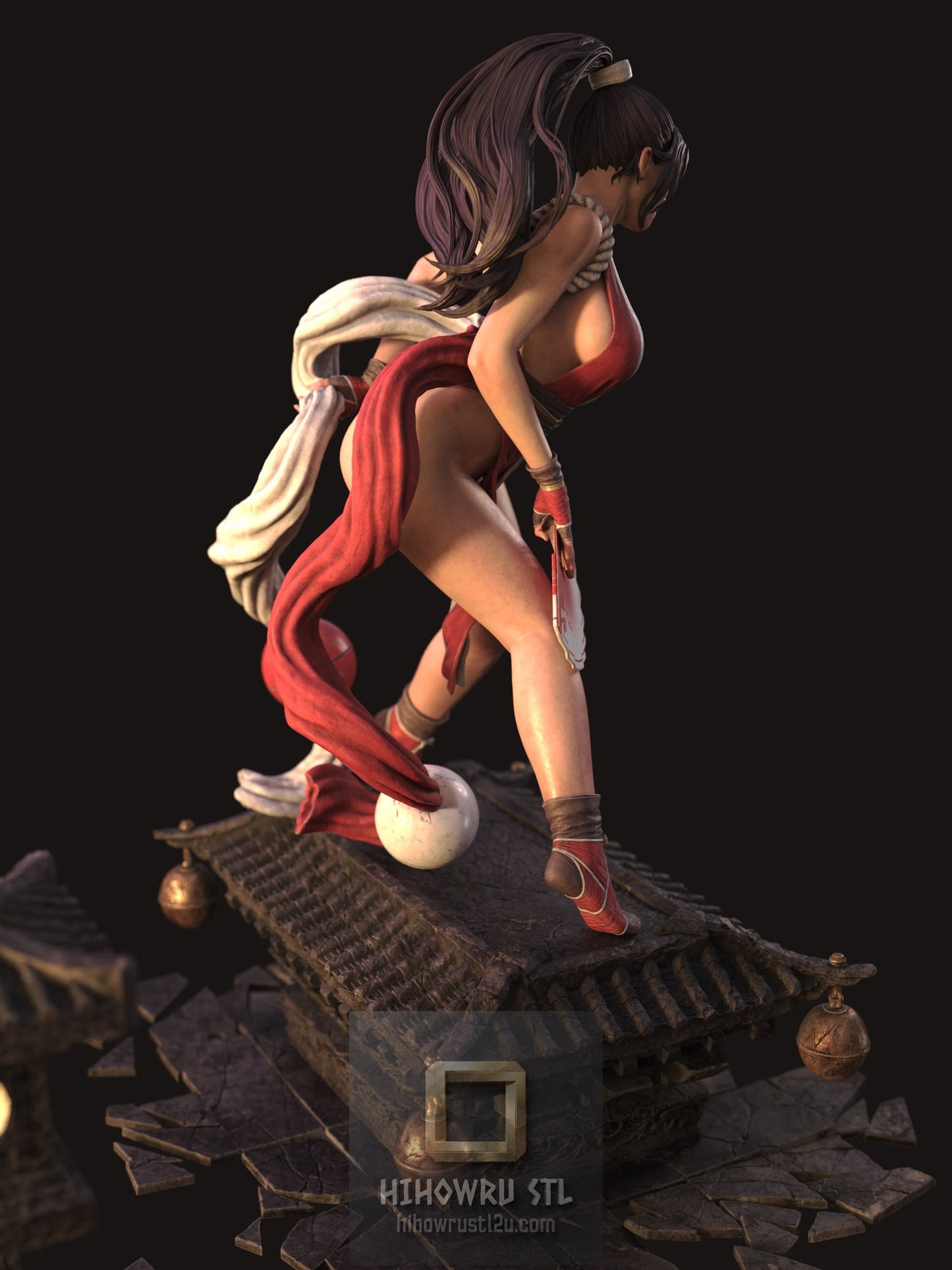 5468 Mai Shiranui - King of Fighters - STL 3D Print Files
