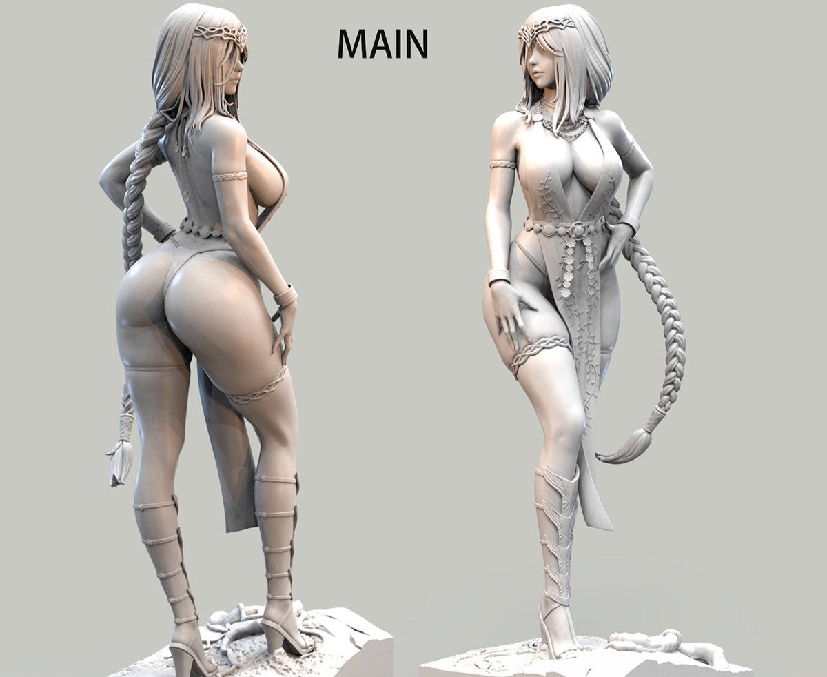 2796 Queen Marika NSFW - Elden Ring - STL 3D Print Files