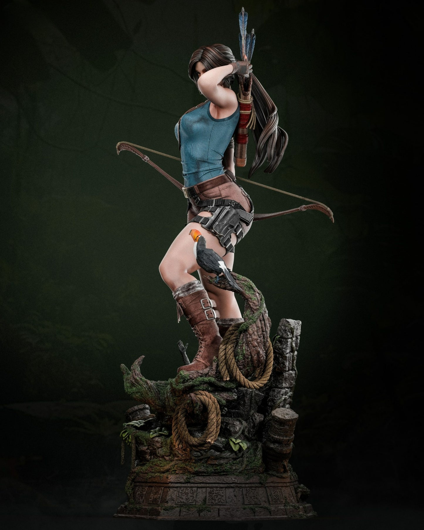 2859 Lara Croft - Tomb Raider - STL 3D Print Files