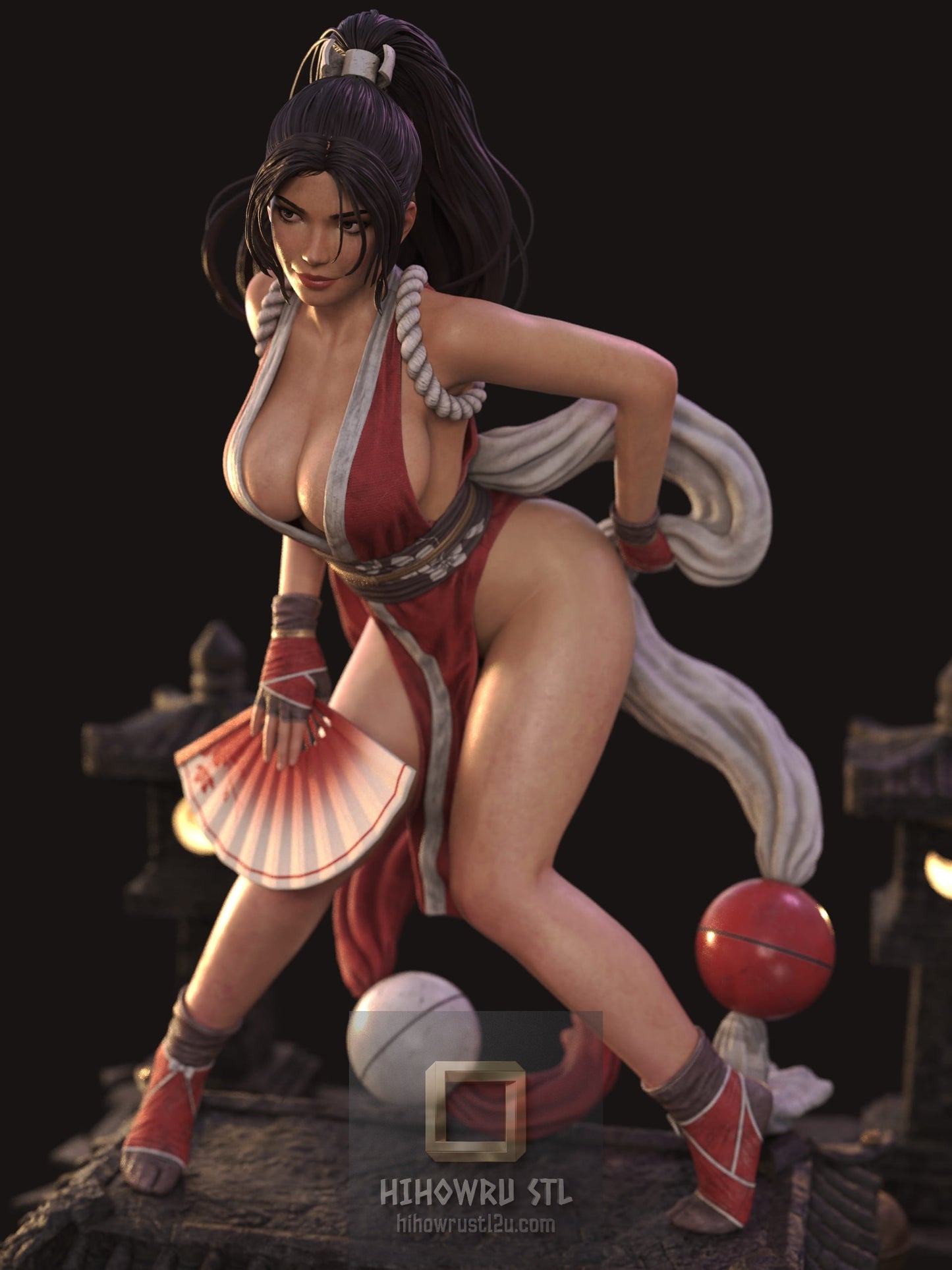 5468 Mai Shiranui - King of Fighters - STL 3D Print Files