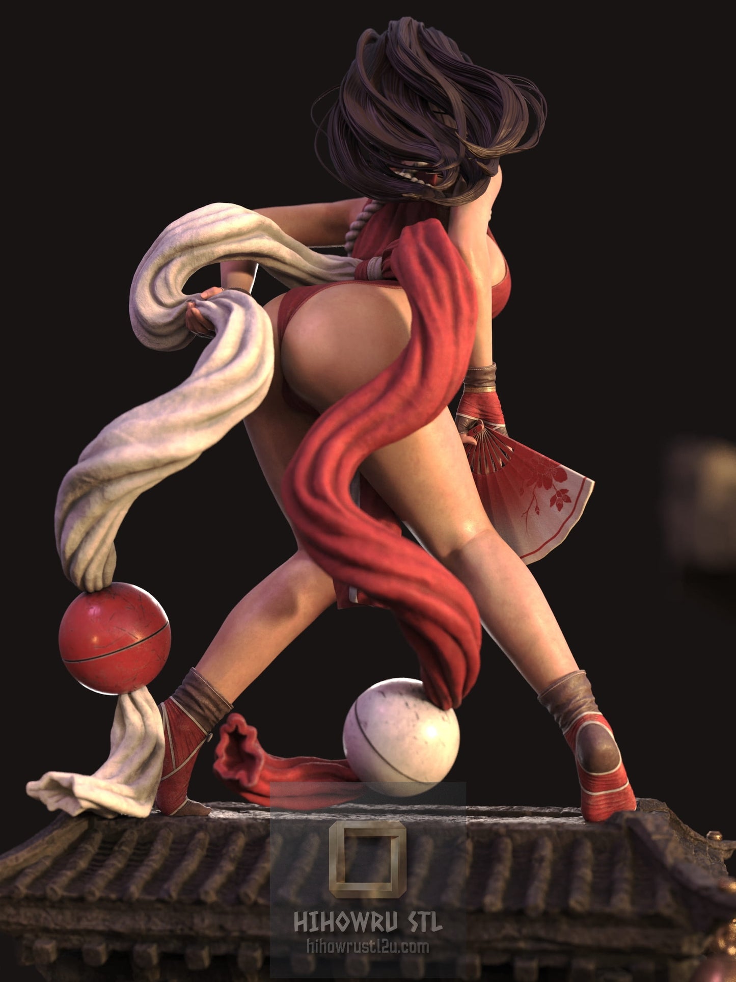 5468 Mai Shiranui - King of Fighters - STL 3D Print Files