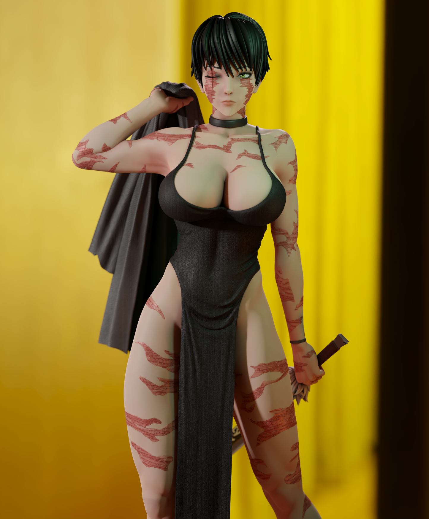 1906 Maki Zenin NSFW - Jujutsu Kaisen - STL 3D Print Files