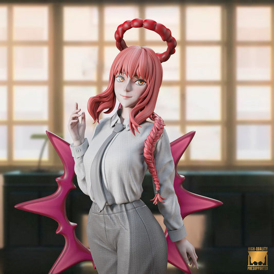 3946 Makima - Chainsaw Man - STL 3D Print Files