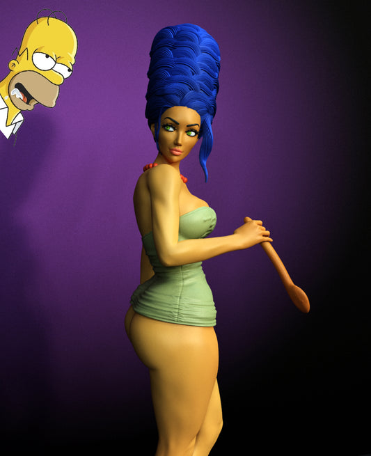 3344 Marge Simpson NSFW - Simpsons - STL 3D Print Files