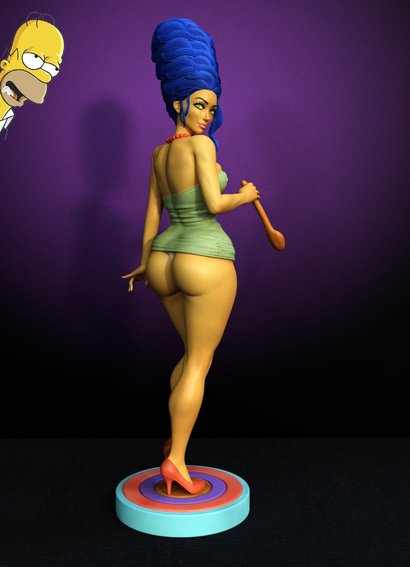 3344 Marge Simpson NSFW - Simpsons - STL 3D Print Files